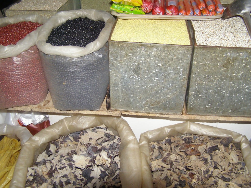 Yangshuo Markt Reis