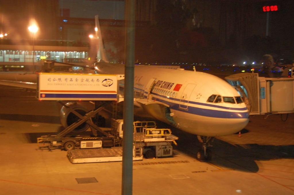 Air China in Chengdu