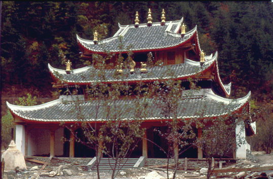 Jiuzhaigou Lama-Tempel