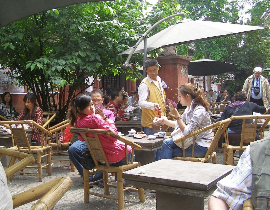 Teehaus in Chengdu