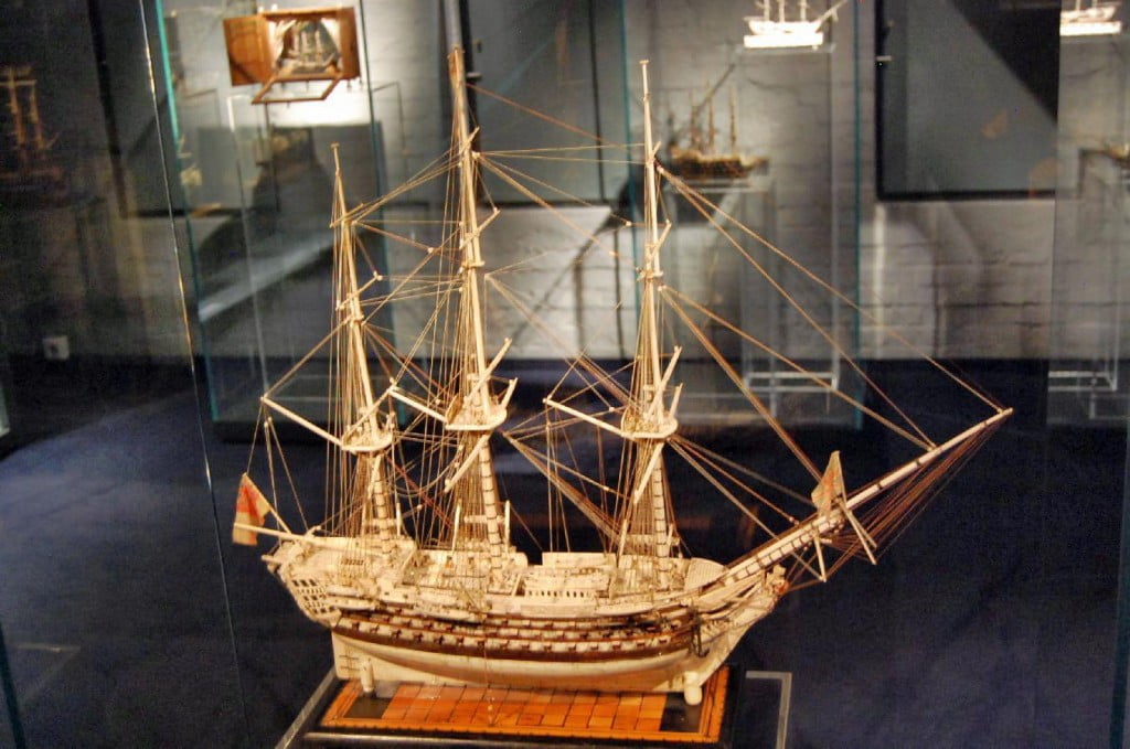 Maritimes Museum Schiffsmodell