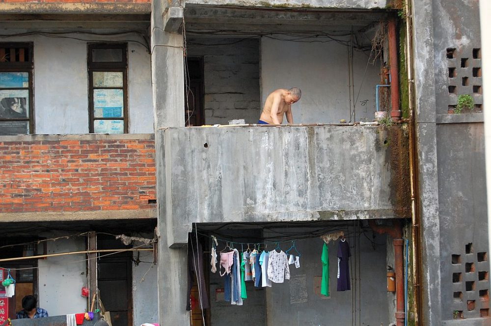 Balkon in Chengdu