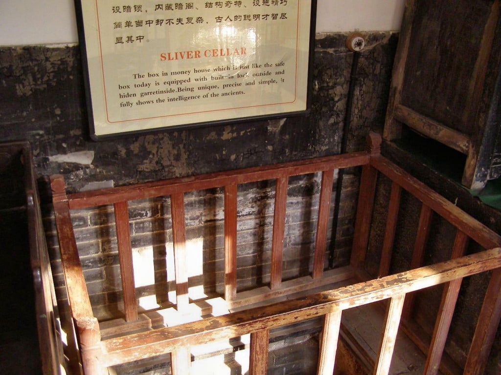 Pingyao Bank Schatzkeller