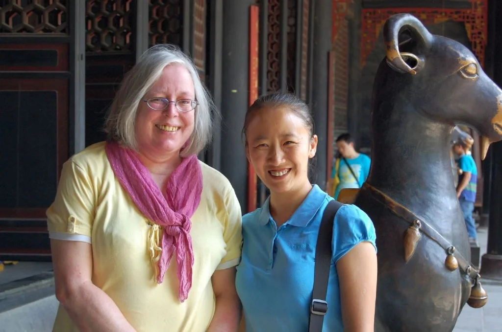 Absolut glücklich auf Reisen: Ulrike in Chengdu