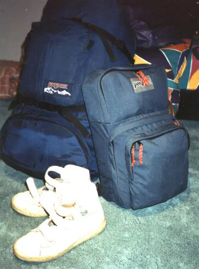 Backpacking durch Asien,meib Rucksack