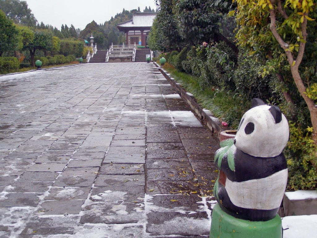 Abfalleimer Maoling bei Xi'an