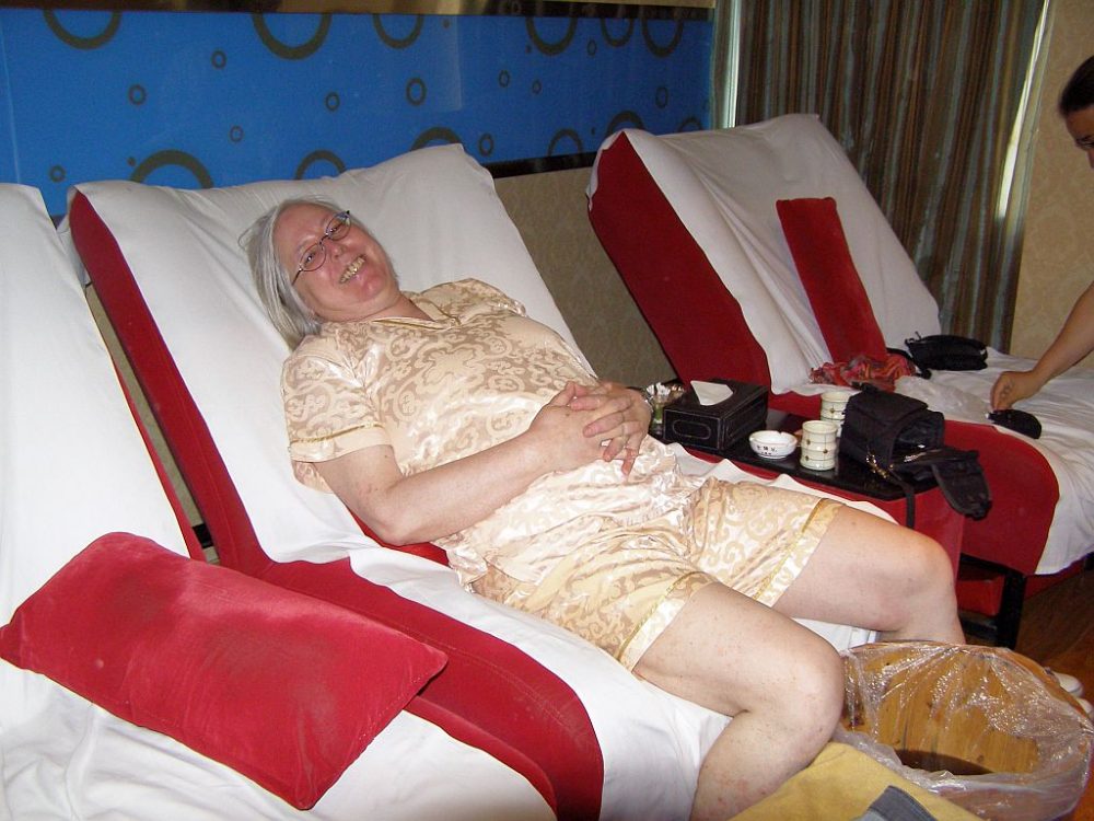 Entspannung bis zur Massage