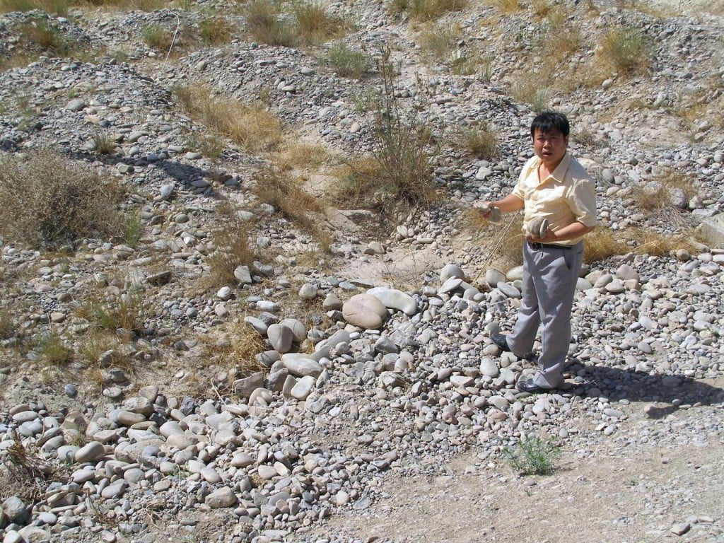 Der Reiseleiter kennt sich aus