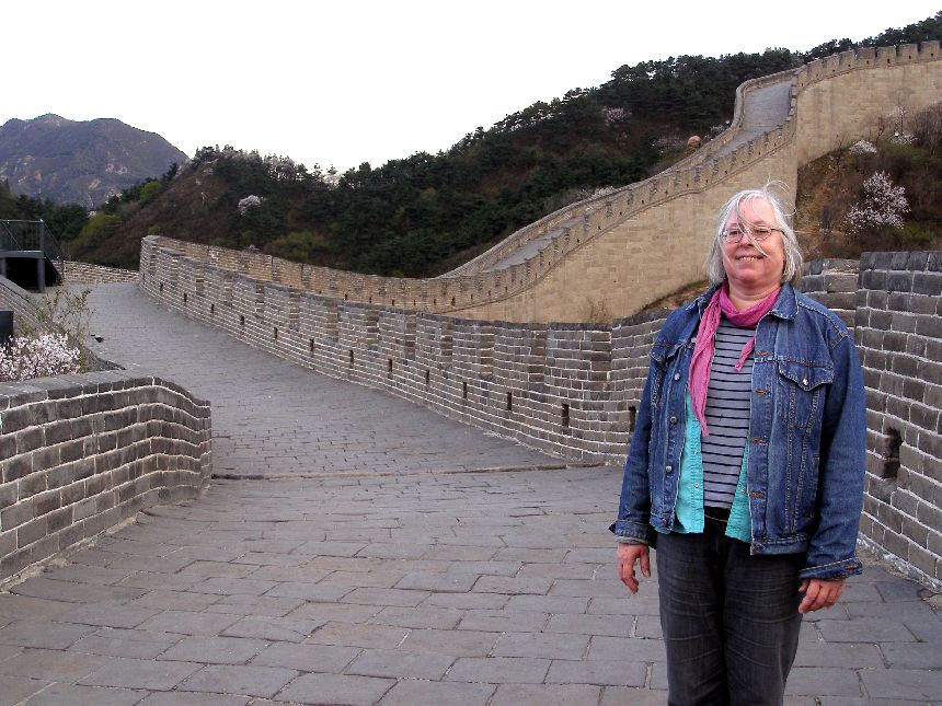 Alleine auf der Großen Mauer bei Badaling