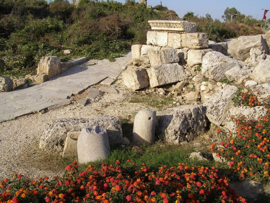 Überall Reste aus der Antike in Side