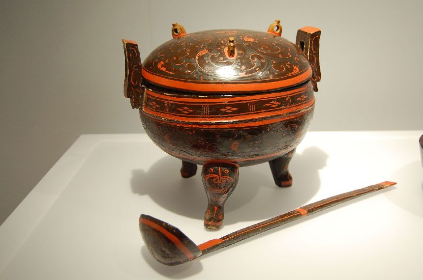 Rom: Mawangdui Ausstellung Lackdose