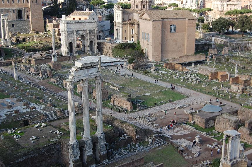 Rom 2015 Forum Romanum