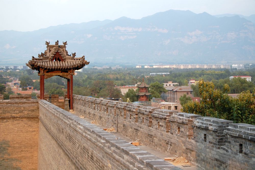 Wohnhof der Familie Wang bei Pingyao
