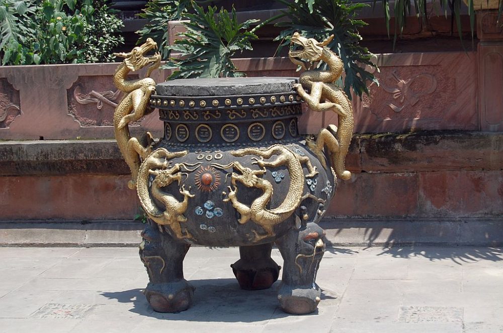 Chengdu Bronzegefäß