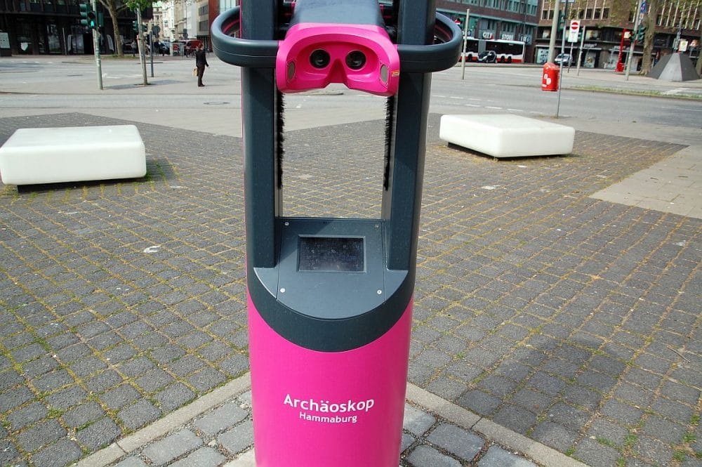 Archaeoskop auf dem Domplatz
