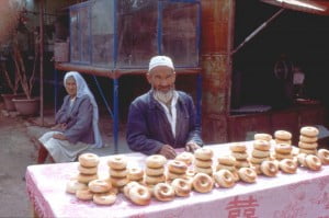 Kashgar 1992 Uiguren