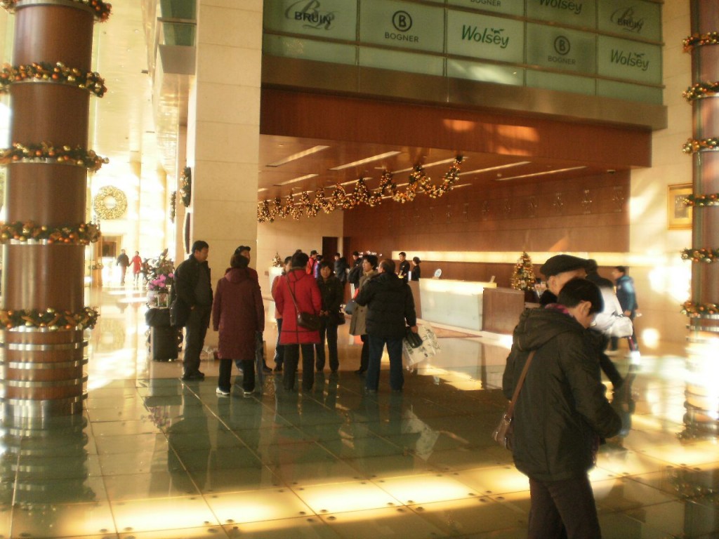 Das Hotels in China Peking-Hotel, das erste 5-Sterne-Hotel in China, erbaut 1900