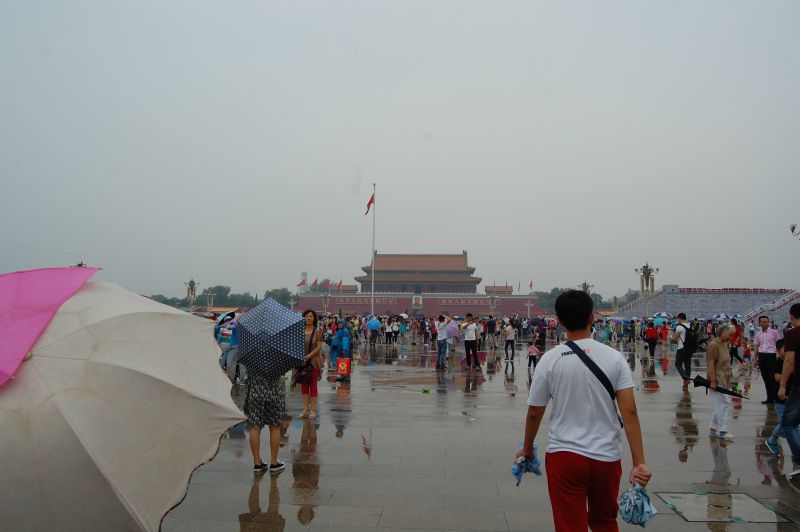 Nach der Parade Chinas Hauptstadt