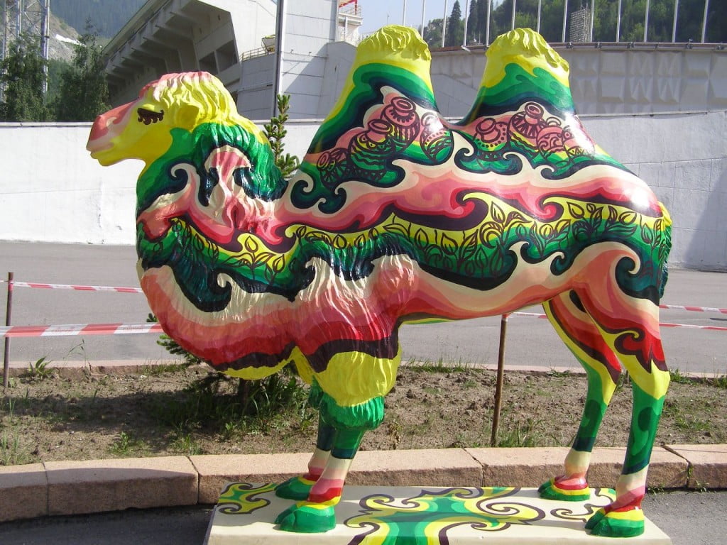 Almaty Start meiner Reise entlang der Seidenstraße.