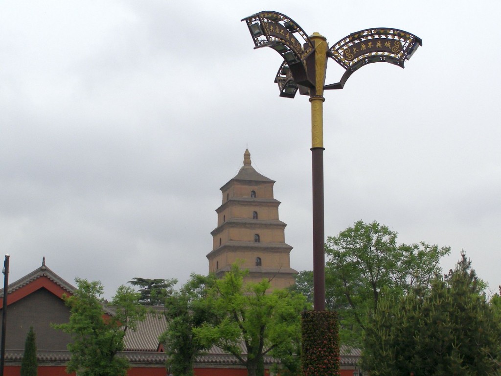 Große Wildganspagode 2011 - Xi'an nach Chengdu 1987