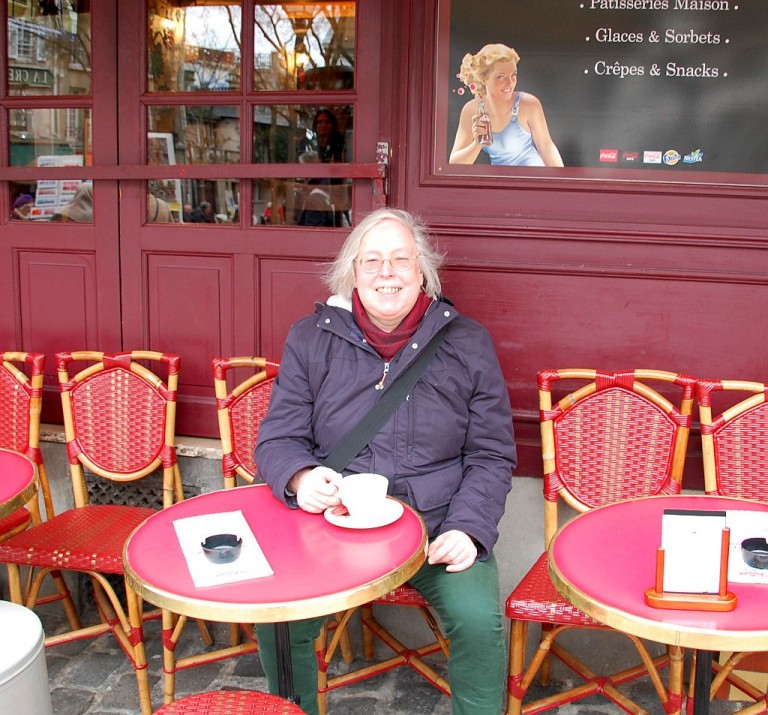 Ulrike in Montmartre