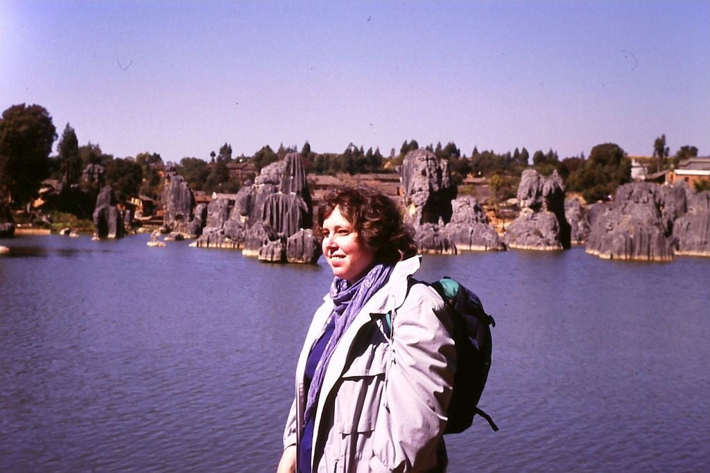 Ulrike in China 1987