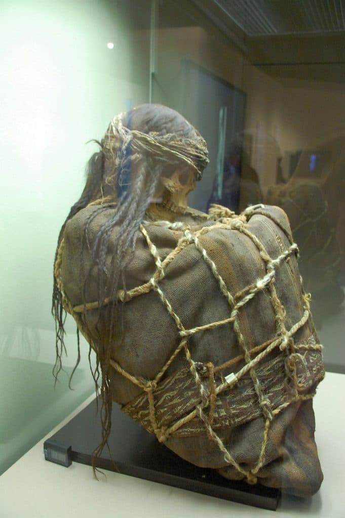 Mumie aus Peru