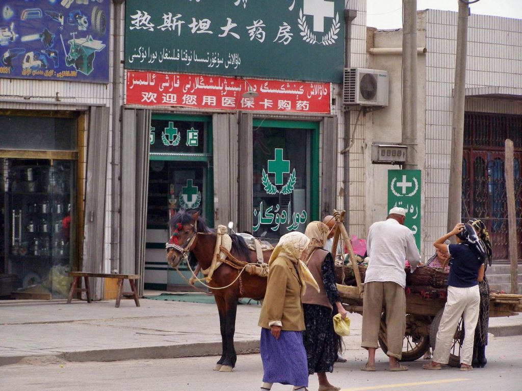 In der Altstadt von Kucha