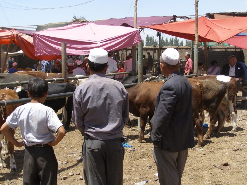 Viehmarkt, Islam, Muslim in China.