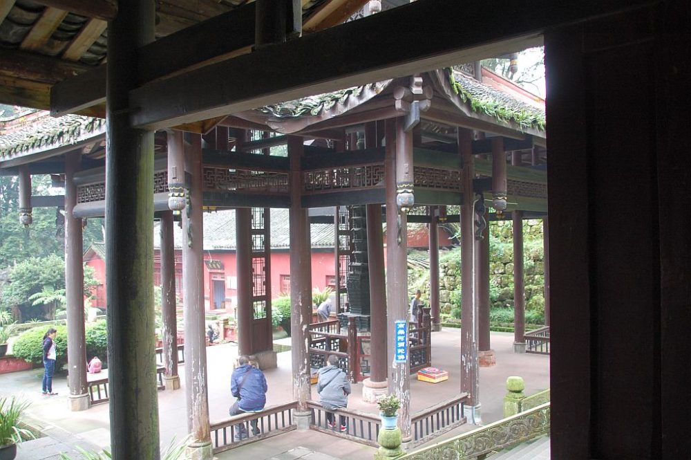 Bronzepagode Pavillon