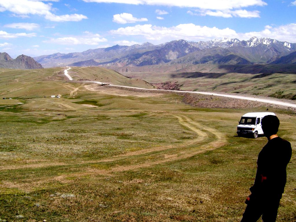 Blick auf den Pamir Highway