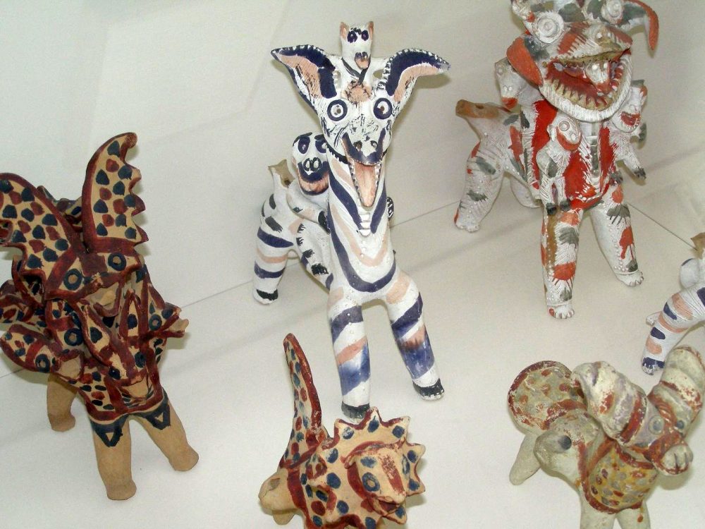 Tashkent - Museum für angewandte Kunst - Tonpfeifen