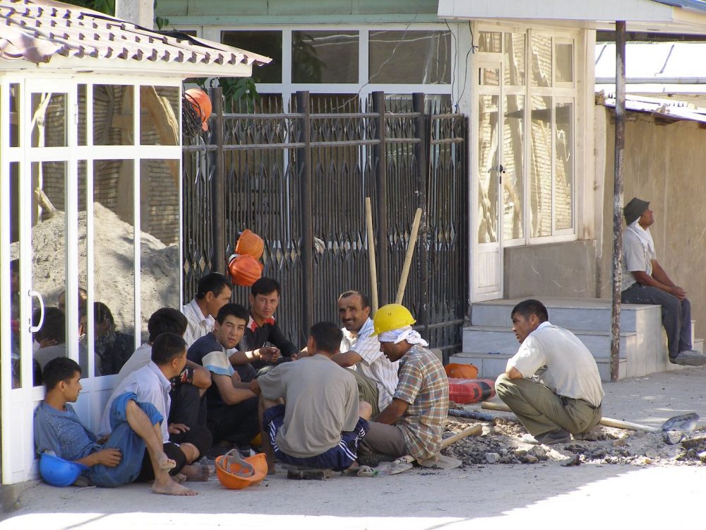 Mittagspause im Schatten