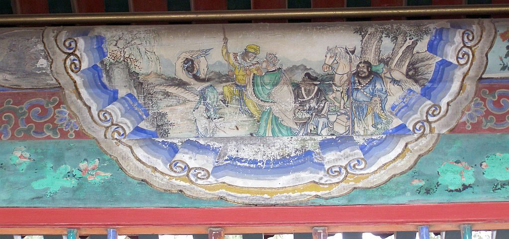 Sommerpalast Peking - Malerei im Langen Korridor