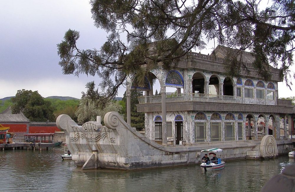 Marmorboot im Sommerpalast