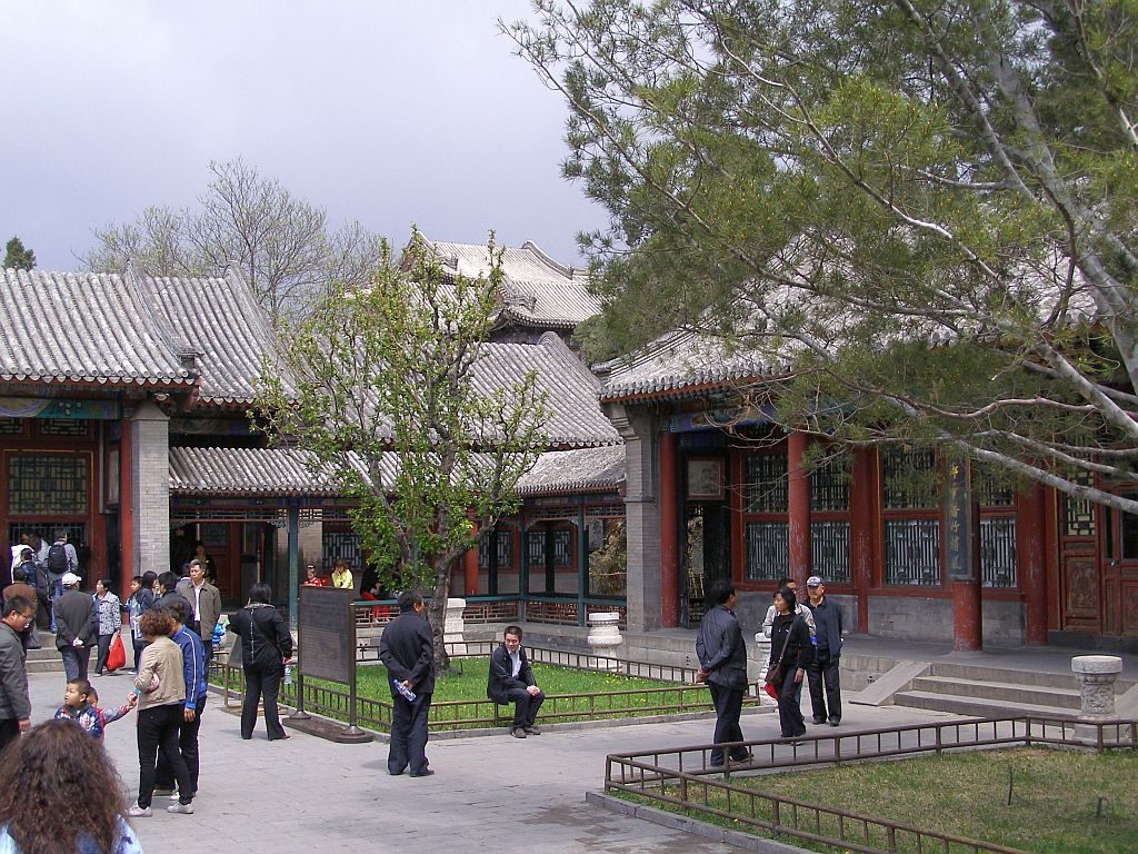 Kaiserlicher Wohnhof im Sommerpalast.