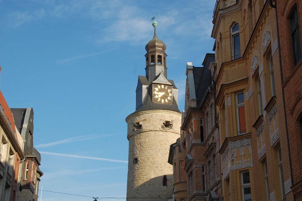 Leipziger Turm in der Nähe vom Hotel DORMERO Rotes Ross.