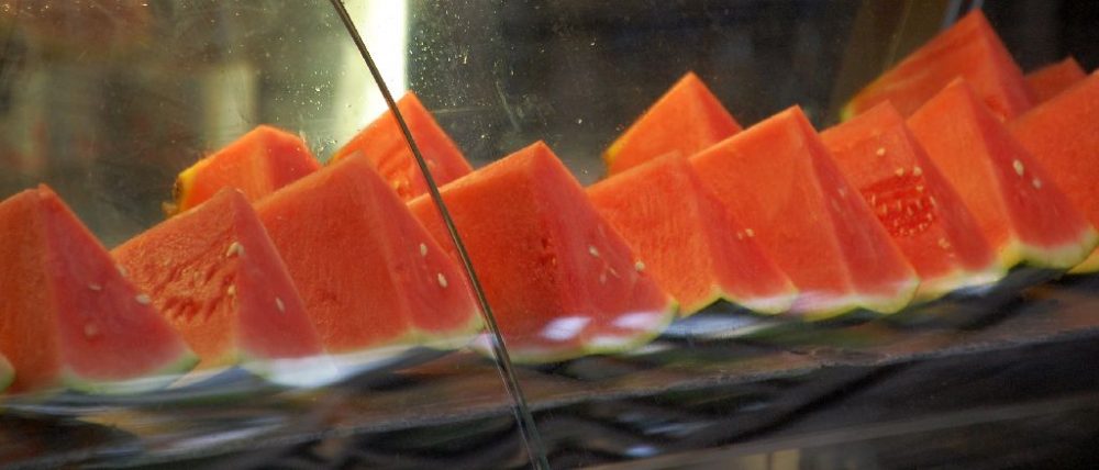 Melonen-Scheiben im Gondwanaland