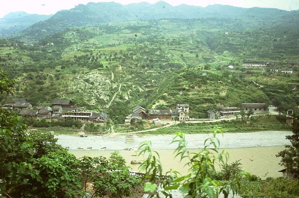 Südchina 1993 - unterwegs