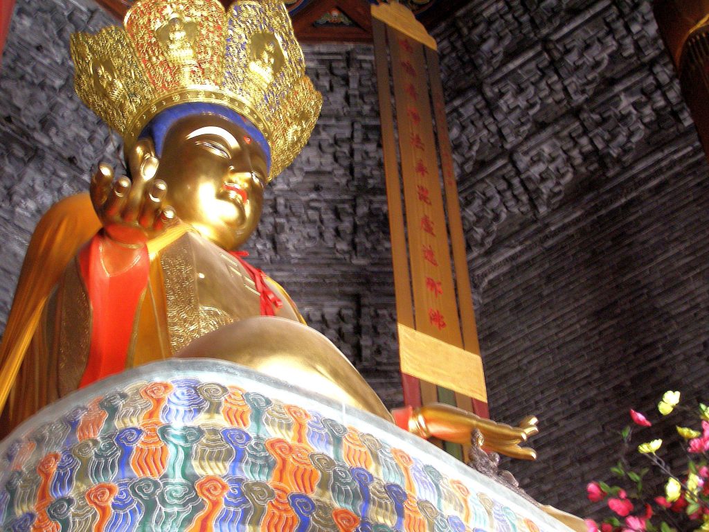 Chenrezig Wutaishan. Ein männlicher Aspekt der Guanyin.