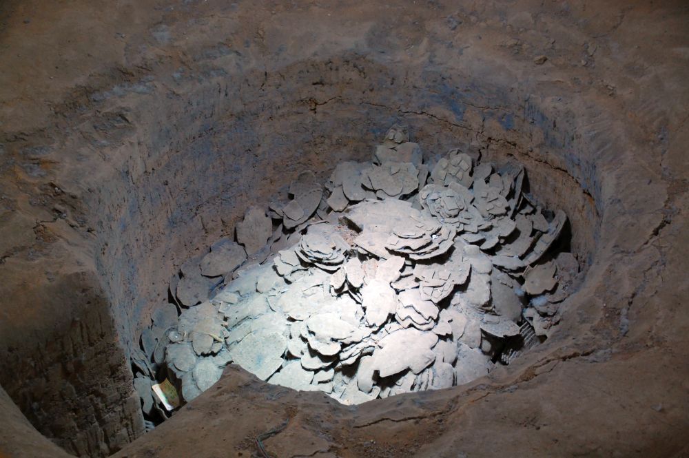 ausgegraben in Yinxu: Orakelknochen