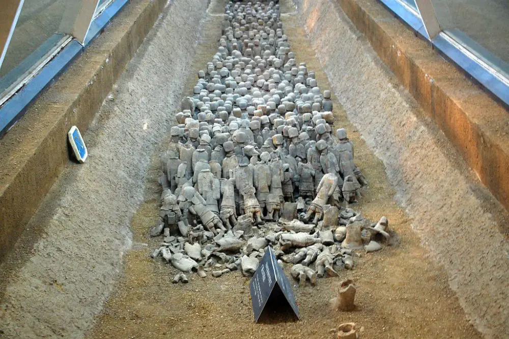 Die tönernen Krieger des LIU Wu.