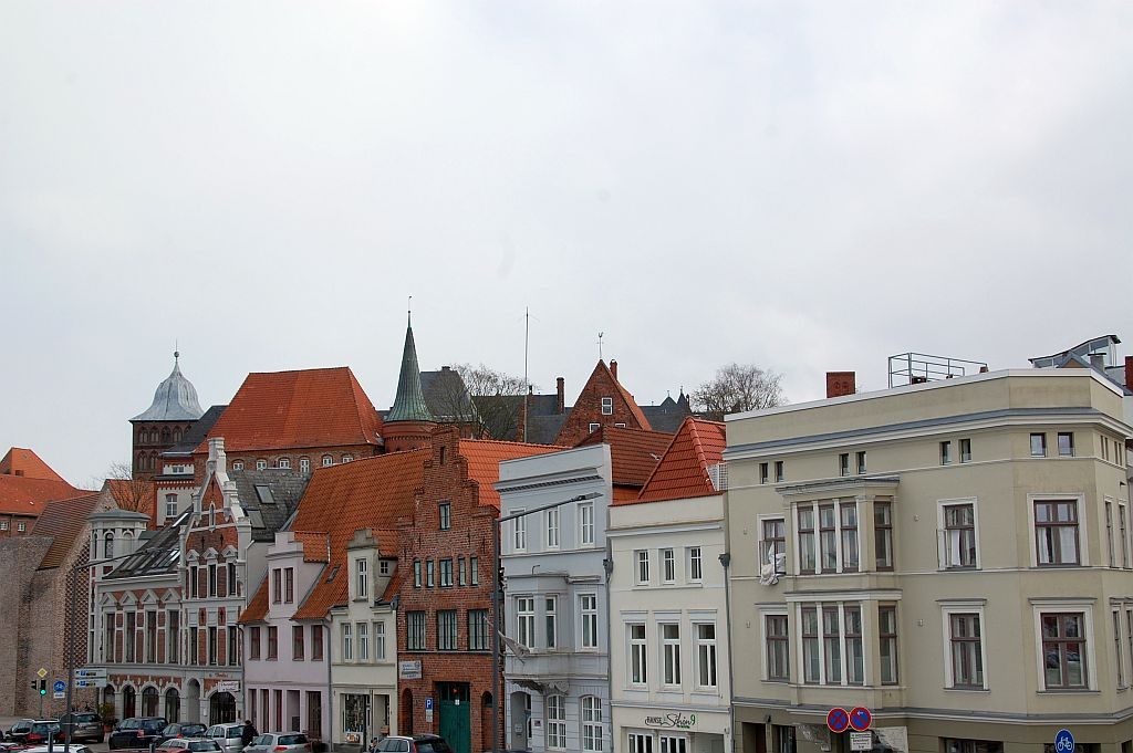 Lübeck am Trave-Hafen