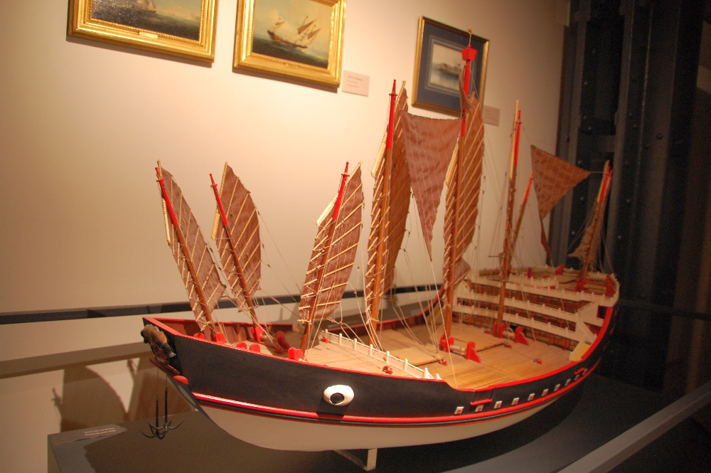 Maritimes Museum chinesisches Schiff