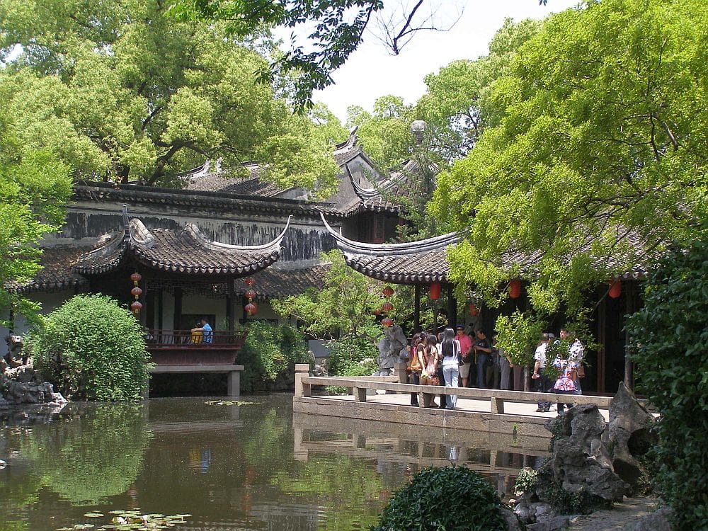 Tongli chinesische Gartenkunst