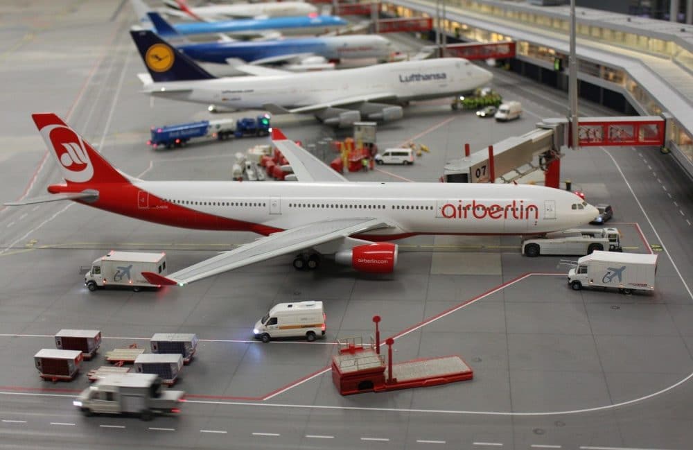 Der Flughafen im Miniatur Wunderland