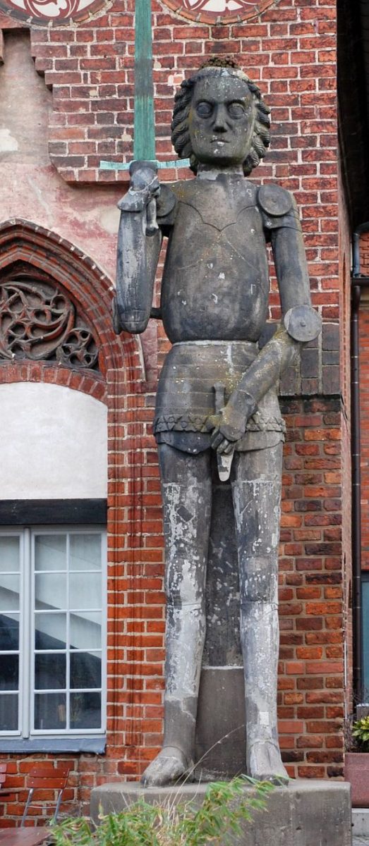 Brandenburg Roland Statue von 1473.
