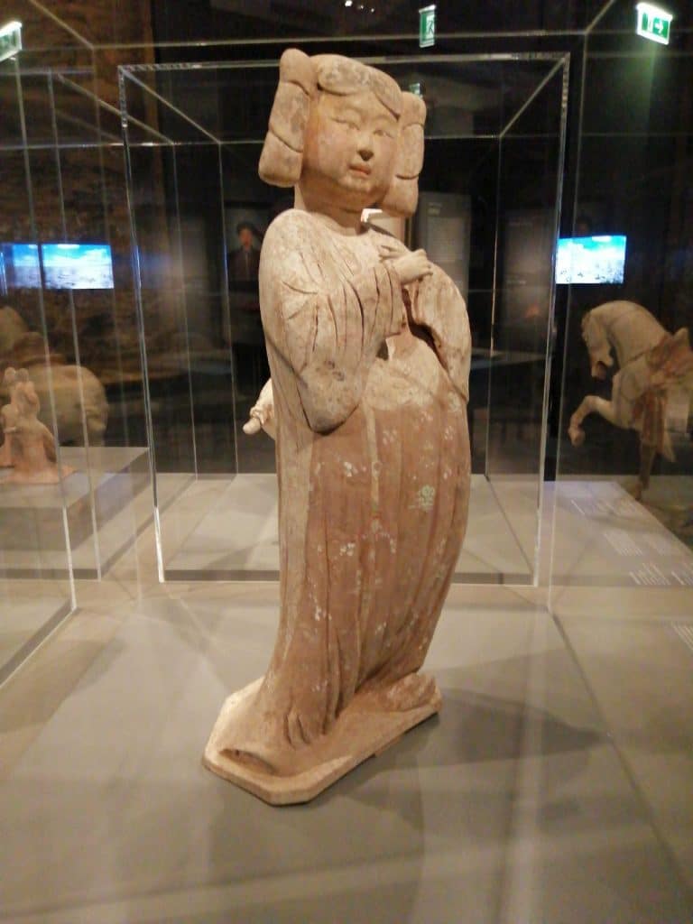 Konkubine in China, eine Schönheit der Tang-Dynastie.