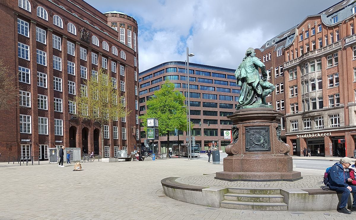 Gänsemarkt in Hamburg