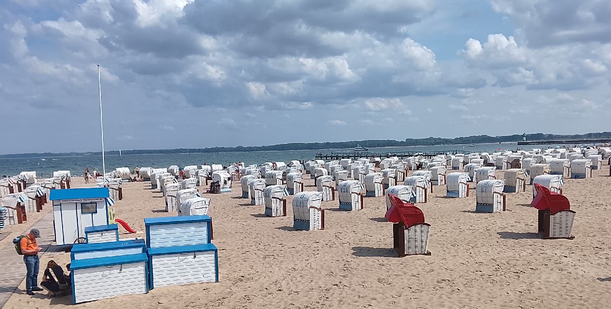 Strandkorb Mengen in Travemünde